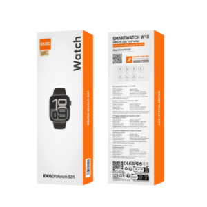 IDUSD Smart Watch Negra 2.04" AMOLED S01A